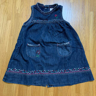 ベビーギャップ(babyGAP)のデニムワンピース　90(ワンピース)