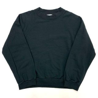 アンユーズド(UNUSED)の19AW 美品 UNUSED ビッグシルエット ラグラン スウェット 3 黒(スウェット)