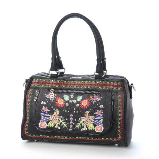 デシグアル(DESIGUAL)の新品　タグ付き　コットンボストンバッグ　2way 　デシグアル(トートバッグ)