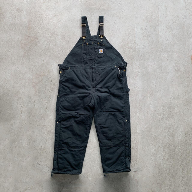 carhartt(カーハート)の専用Carhartt overall Blackオーバーオール50×30 メンズのパンツ(サロペット/オーバーオール)の商品写真