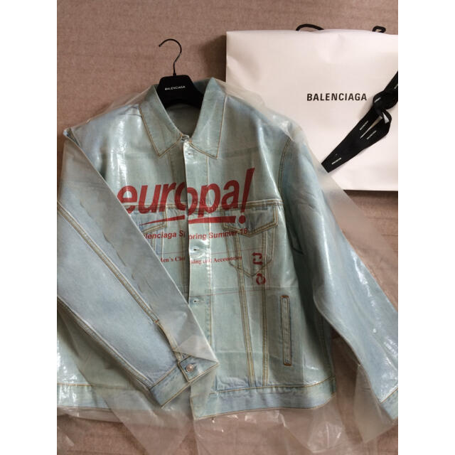 無料配達 Balenciaga - バレンシアガ 18ss ドライクリーン デニム JKT