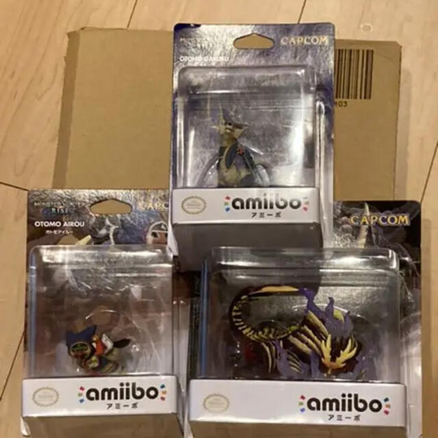 amiibo モンスターハンターライズ 3種セット