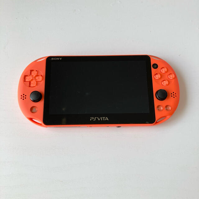 PlayStation Vita - PS vita 本体&充電器 ネオンオレンジの通販 by