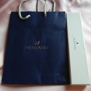 スワロフスキー(SWAROVSKI)の💟さあや様専用💟SWAROVSKI💞紙袋＆箱💞セット💟(ショップ袋)