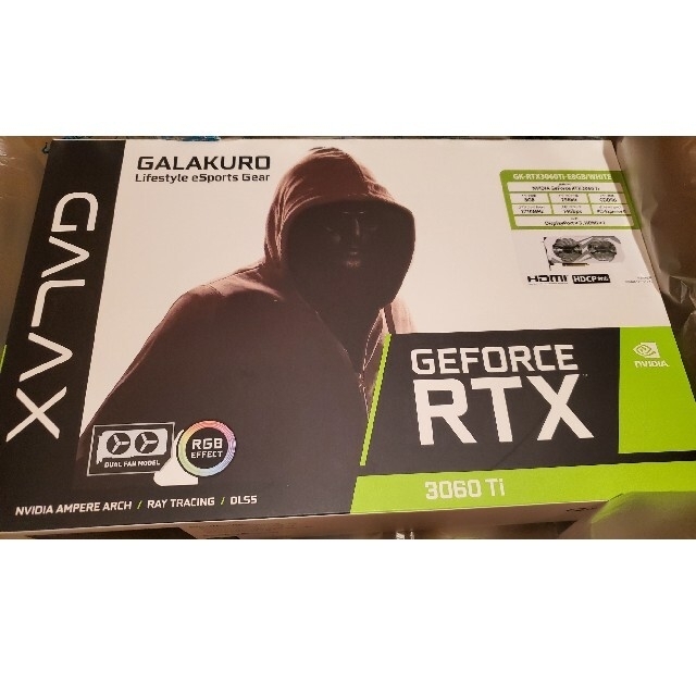 RTX3080新品GALAKURO GEFORCE RTX 3060Ti White