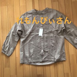 ビーエルユーイー(B.L.U.E.)のサマンサモスモス ブルー　レースピンタックブラウス(シャツ/ブラウス(長袖/七分))