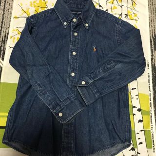 ラルフローレン(Ralph Lauren)のラルフローレン デニムシャツ 110☆ラルフ 子供服 デニム ブラウス 男女兼用(ブラウス)