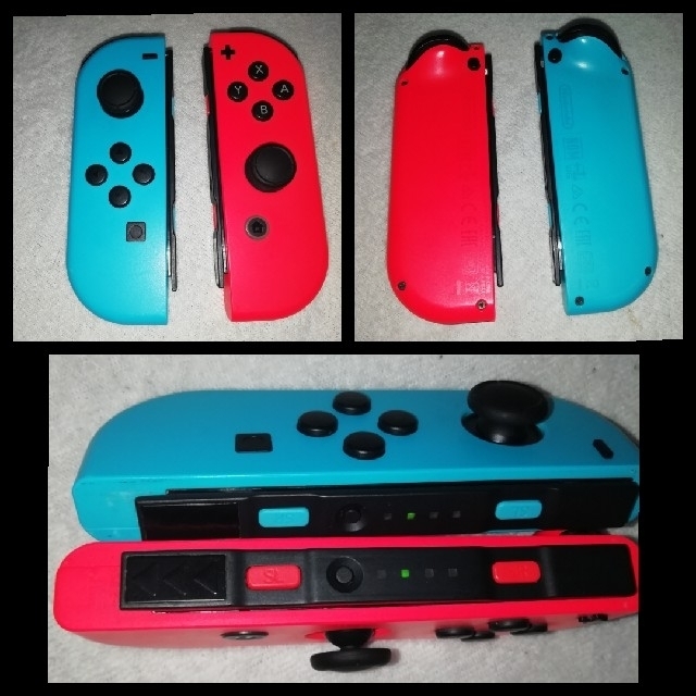 Nintendo Switch(ニンテンドースイッチ)のNintendo Switch Joy-Con ネオンブルー・ネオンレッド エンタメ/ホビーのゲームソフト/ゲーム機本体(家庭用ゲーム機本体)の商品写真
