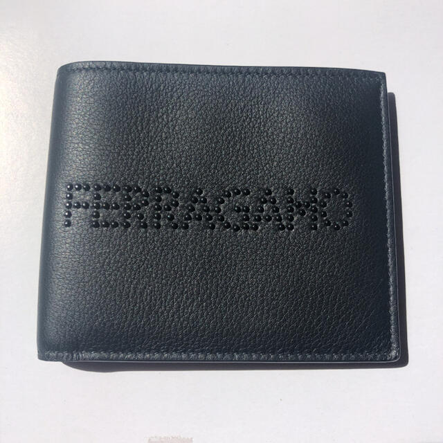 Salvatore Ferragamo(サルヴァトーレフェラガモ)のフェラガモ二つ折り財布 メンズのファッション小物(折り財布)の商品写真