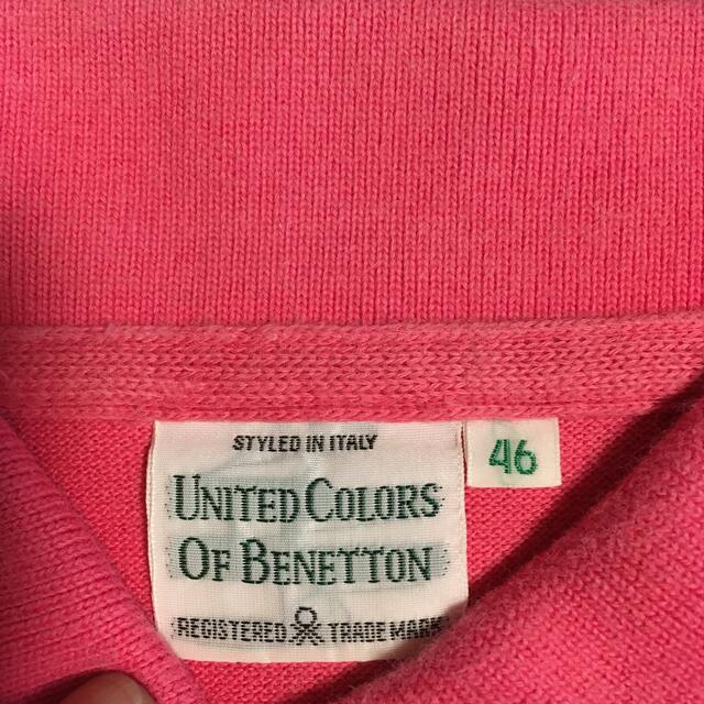 BENETTON(ベネトン)のベネトン　レディース　長袖ポロシャツ レディースのトップス(ポロシャツ)の商品写真