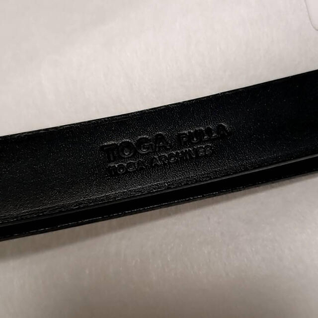 TOGA(トーガ)のTOGA PULLA Metal leather belt 1 メンズのファッション小物(ベルト)の商品写真
