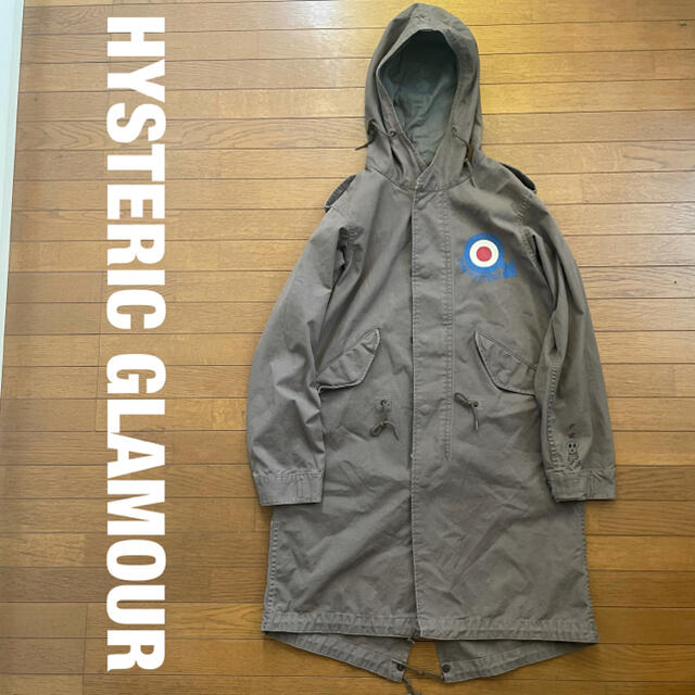 HYSTERIC GLAMOUR  モッズコート　パーカー　ターゲットマーク