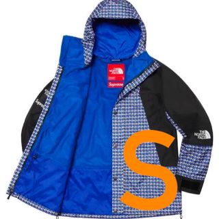 シュプリーム(Supreme)のsupreme north jkt スタッズ　青　サイズ　S(マウンテンパーカー)