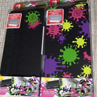 Nintendo Switch(splatoon2)フロントカバー　2種(その他)