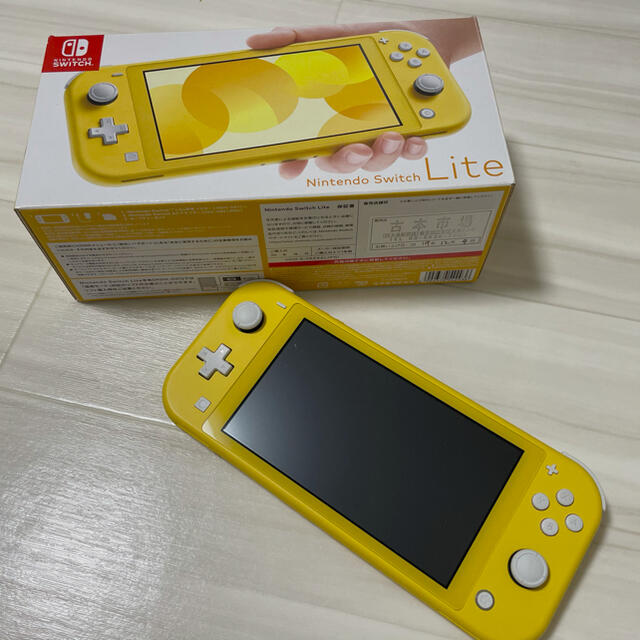 【新品・未開封】Nintendo Switch Lite イエロー