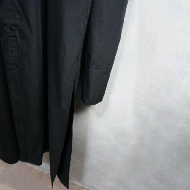 mode design スーパーロングシャツ ブラック メンズのトップス(シャツ)の商品写真