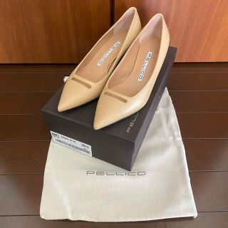 ペリーコ(PELLICO)の【未使用】ペリーコ PELLICO パンプス ベージュ　352/1 ヒール3.5(ハイヒール/パンプス)