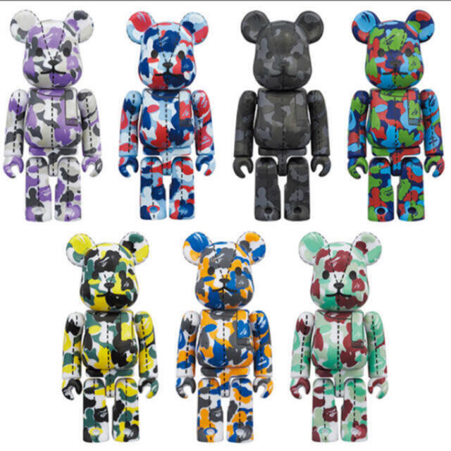 24本セットBE@RBRICK BAPE CAMO 100% #1 エイプエンタメ/ホビー