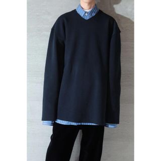 CAMIEL FORTGENS  OVERSIZED RIB SWEATER(ニット/セーター)