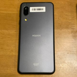 シャープ(SHARP)の超美品　AQUOS sense3 lite ブラック 64 GB SIMフリー(スマートフォン本体)