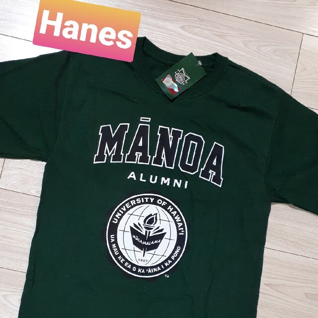 Hanes(ヘインズ)のヘインズ×ハワイ大学　Tシャツ メンズのトップス(Tシャツ/カットソー(半袖/袖なし))の商品写真