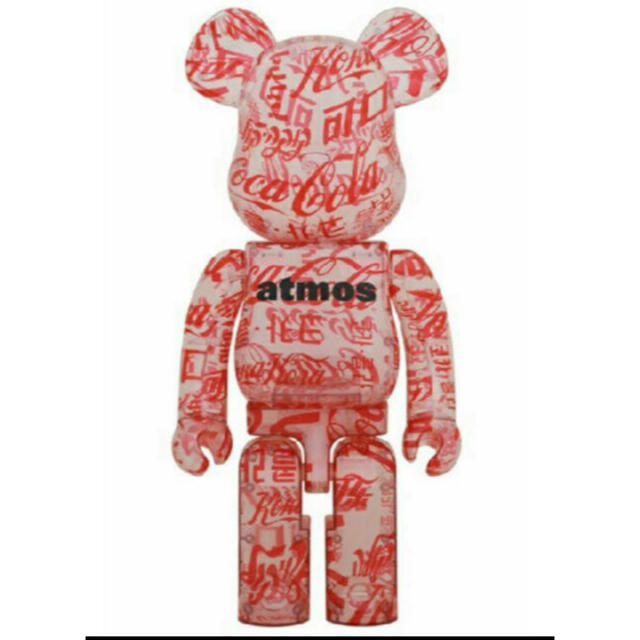 BE@RBRICK atmos × Coca-Cola 1000％ CLEAR  エンタメ/ホビーのフィギュア(その他)の商品写真