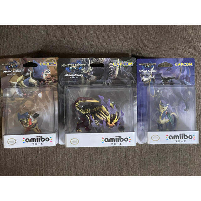 モンスターハンターライズ amiibo 3体セットその他