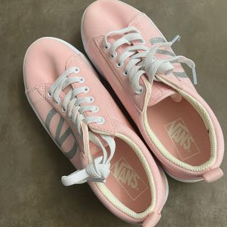 ヴァンズ(VANS)のVANS スニーカー　キッズ　ピンク(スニーカー)