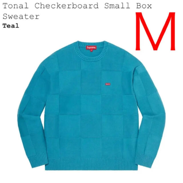 メンズ新品★Tonal Checkerboard Small Box Sweater