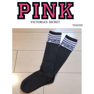 ヴィクトリアズシークレット(Victoria's Secret)の新品未使用 Victoria's Secret PINK ハイソックス❷(ソックス)