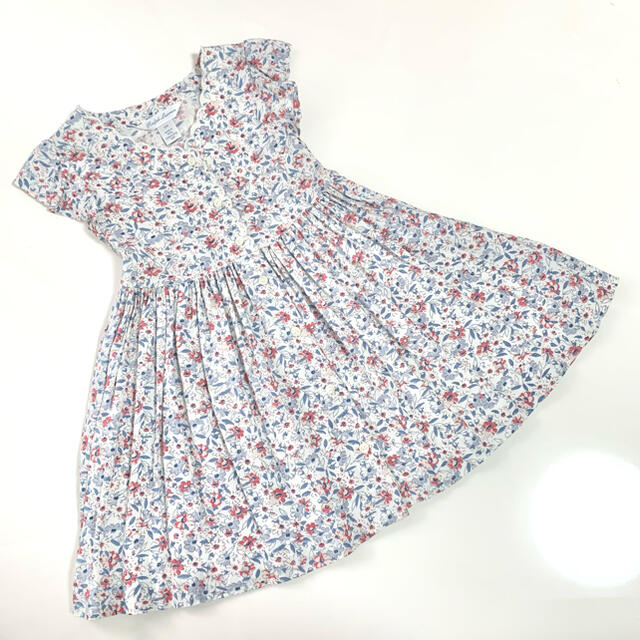 美品 ラルフローレン 花柄ワンピース パンツ付き12m chateauduroi.co