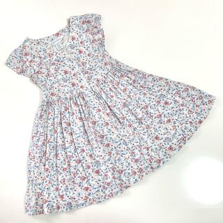 ラルフローレン(Ralph Lauren)の美品 ラルフローレン 花柄ワンピース パンツ付き12m(ワンピース)