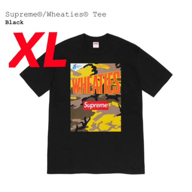 BlackSIZEXL Supreme Wheaties Tee シュプリーム ウィーティー