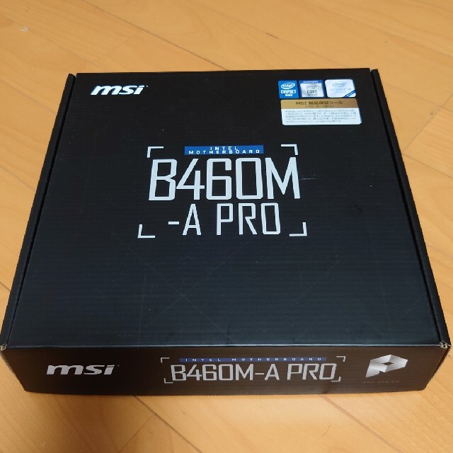 MSI B460M-A PRO第10世代Intel Coreプロセッサー対応