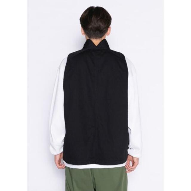 BLACK M 21SS WTAPS REP / VEST / COTTON.