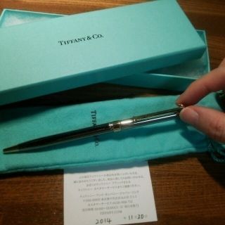 ティファニー(Tiffany & Co.)の♪専用♪新品Tiffany ﾎﾞｰﾙﾍﾟﾝ定価約2万円 箱付(ペン/マーカー)