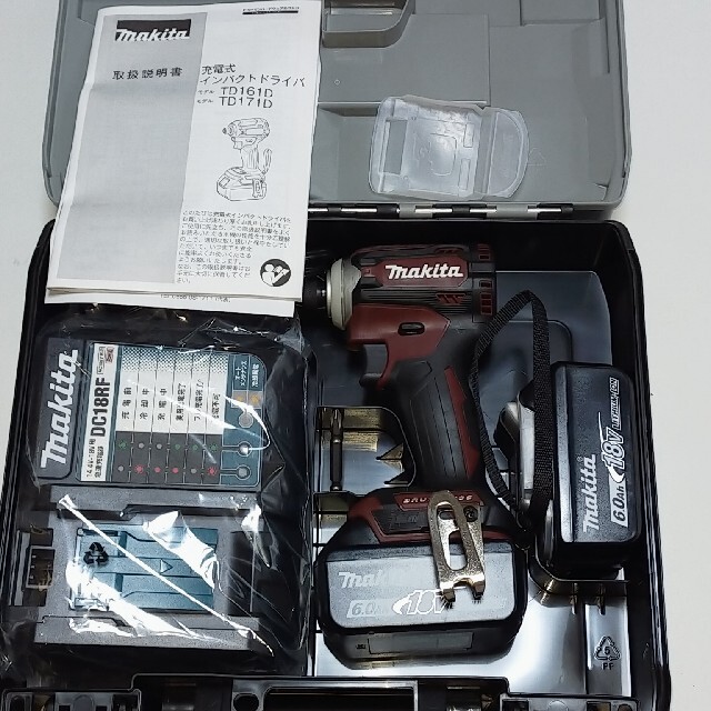 【新品未使用】マキタ makita TD171DGXAR純正フルセット