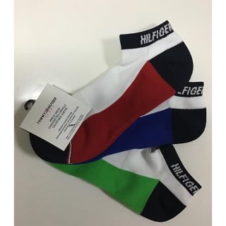 トミーヒルフィガー(TOMMY HILFIGER)の新品　Tommy Hiアンクル　ソックス  3足セット(ソックス)