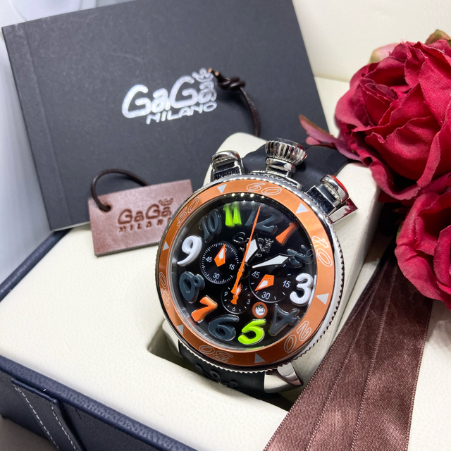 GaGa MILANO - Pateta様専用 ガガミラノ マヌアーレ48MM クロノグラフ ...