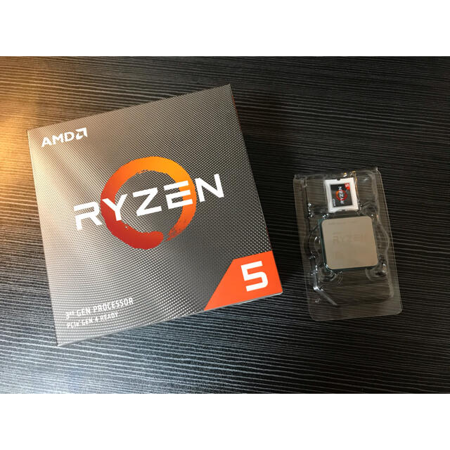 AMD Ryzen5 3600 Box CPU クーラー未使用