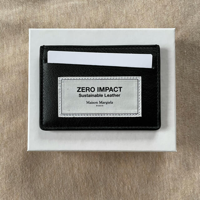20AW新品 メゾン マルジェラ ZERO カードケース パスケース 財布 黒