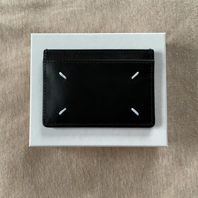 20AW新品 メゾン マルジェラ ZERO カードケース パスケース 財布 黒 1