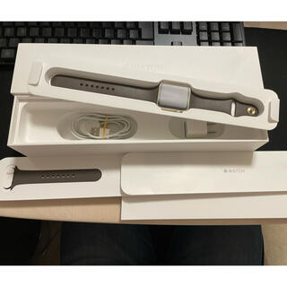 アップルウォッチ(Apple Watch)のApple Watch Series 2 42mm Gold Cocoa Sp.(腕時計(デジタル))