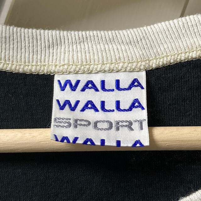 WALLA WALLA SPORT(ワラワラスポーツ)の【送料無料】WALLAWALLAワラワラ アメリカ製ベースボールTシャツサイズS メンズのトップス(Tシャツ/カットソー(七分/長袖))の商品写真