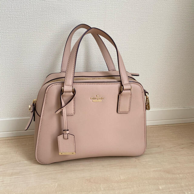 値下げ中　kate spade ショルダーバッグ　ピンクベージュ