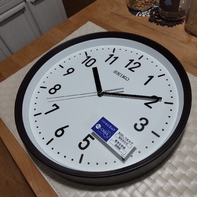 SEIKO(セイコー)のセイコー 掛け時計 Ra-Clock(ラ・クロック）未使用品 インテリア/住まい/日用品のインテリア小物(掛時計/柱時計)の商品写真