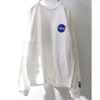 フリークスストア(FREAK'S STORE)のNASA×FREAK'S STORE/ビッグシルエット ロングスリーブTシャツ(Tシャツ/カットソー(七分/長袖))