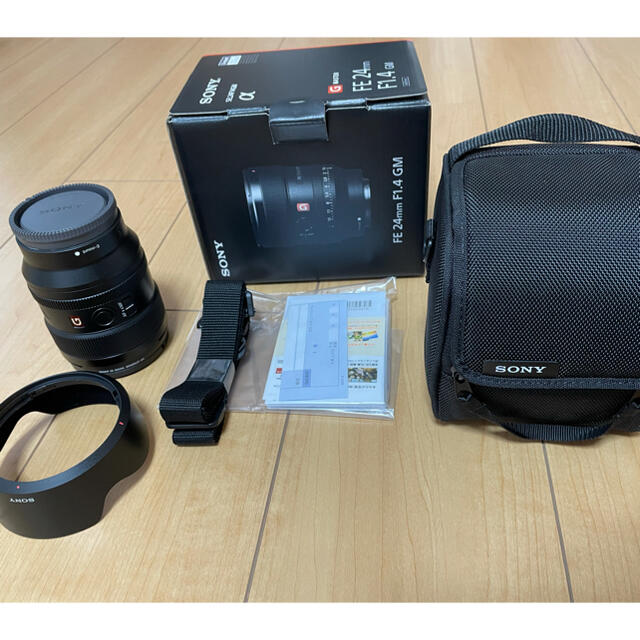 メーカー包装済】 SONY おまけ付中古美品 GM F1.4 24mm FE SEL24F14GM