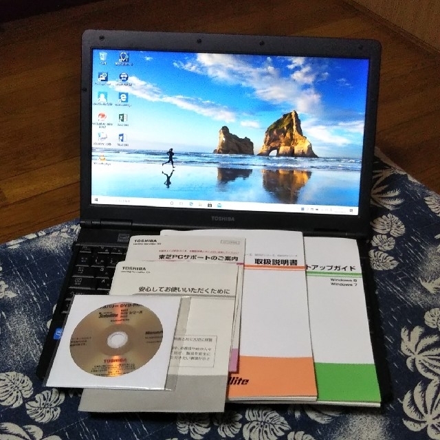 ②ノートパソコン/Microsoft Office/DVDマルチ