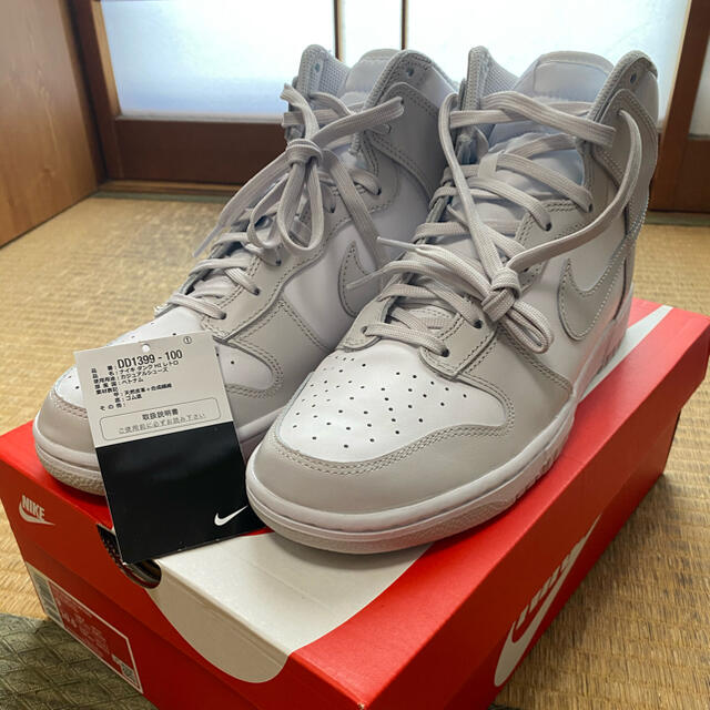 NIKE(ナイキ)のNIKE DUNK HIGH RETRO "VAST GREY" メンズの靴/シューズ(スニーカー)の商品写真